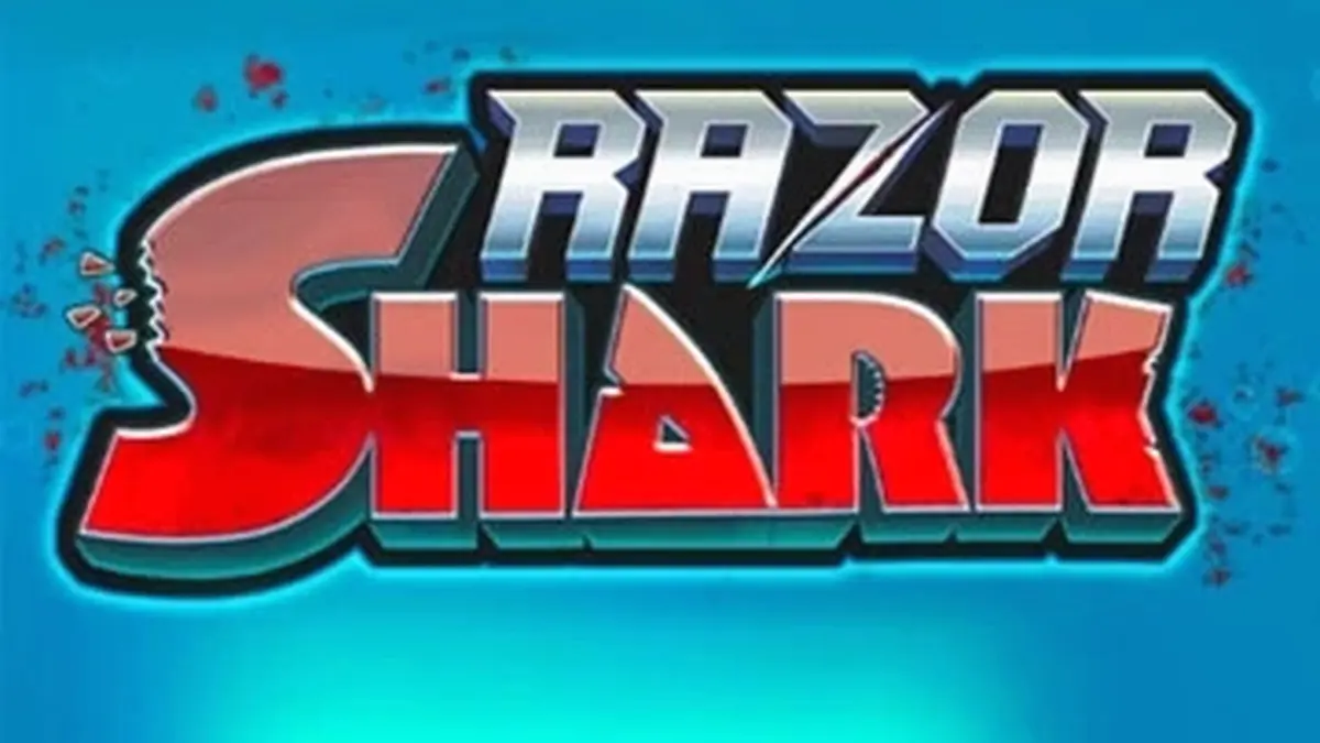 Isang visual na representasyon ng Razor Shark slot na nagpapakita ng mga simbolo sa ilalim ng dagat.