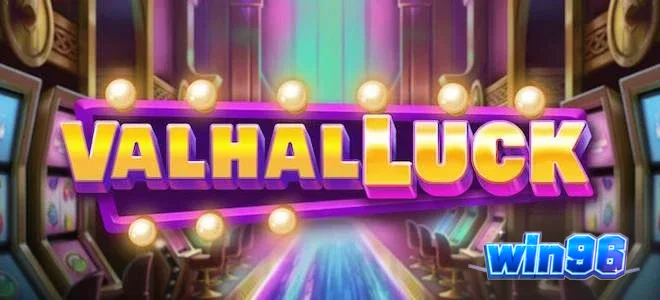 Ang makulay at mitikong disenyo ng ValhalLuck slot game