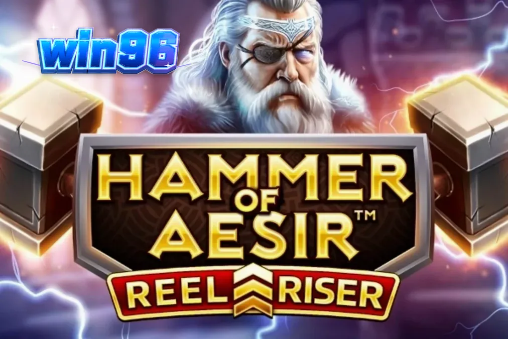 Norse mythology themed slot machine interface